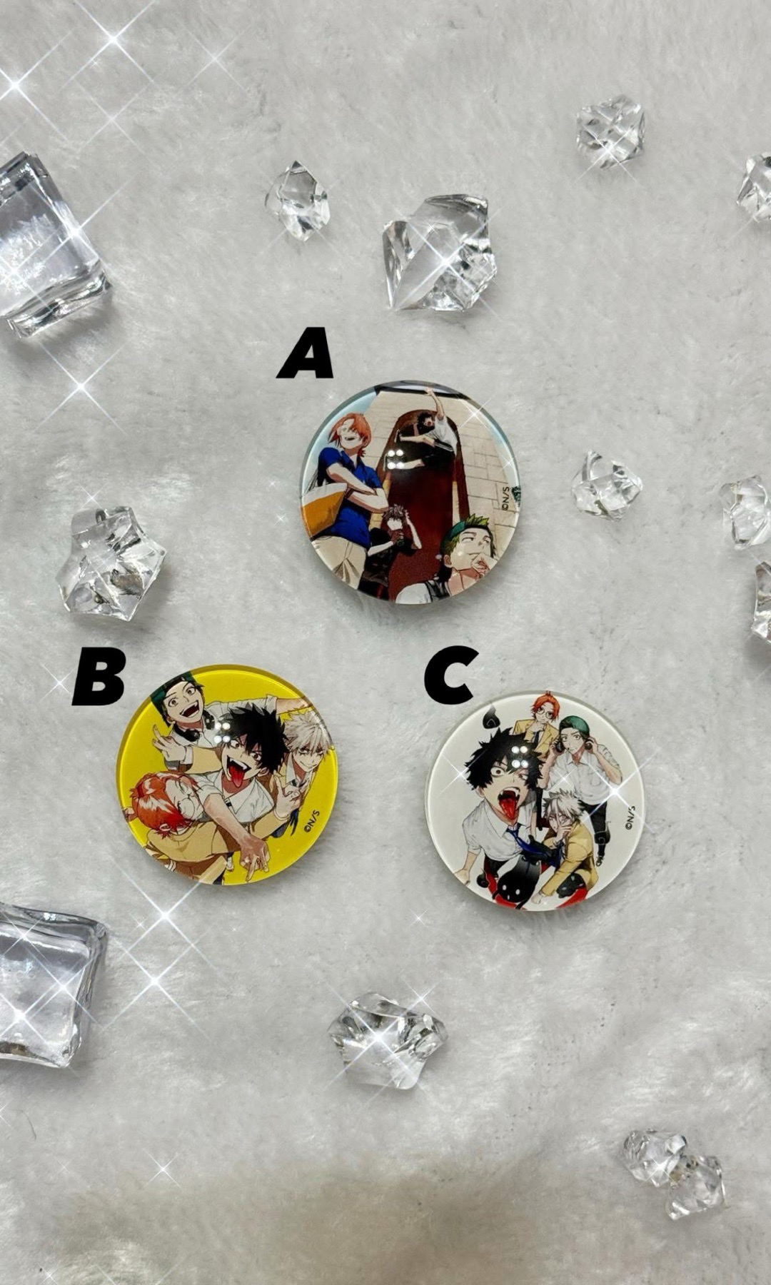 惡靈剋星 JS玻璃磁鐵