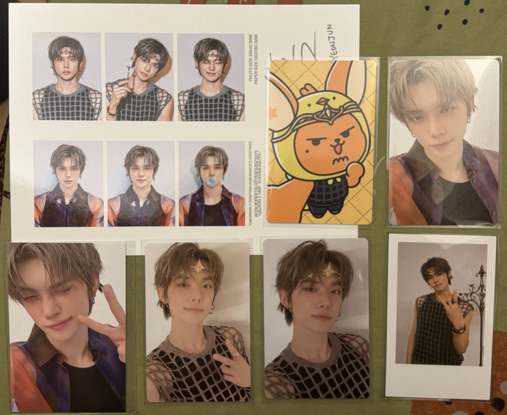 26年曆竣含特典+角巴兔竣