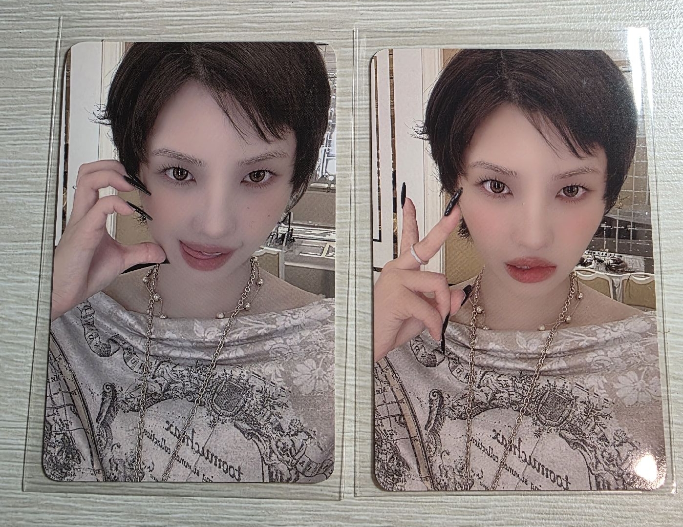 We are 泡泡摩奇 澳門線下 簽售卡  A+B ver 小娟