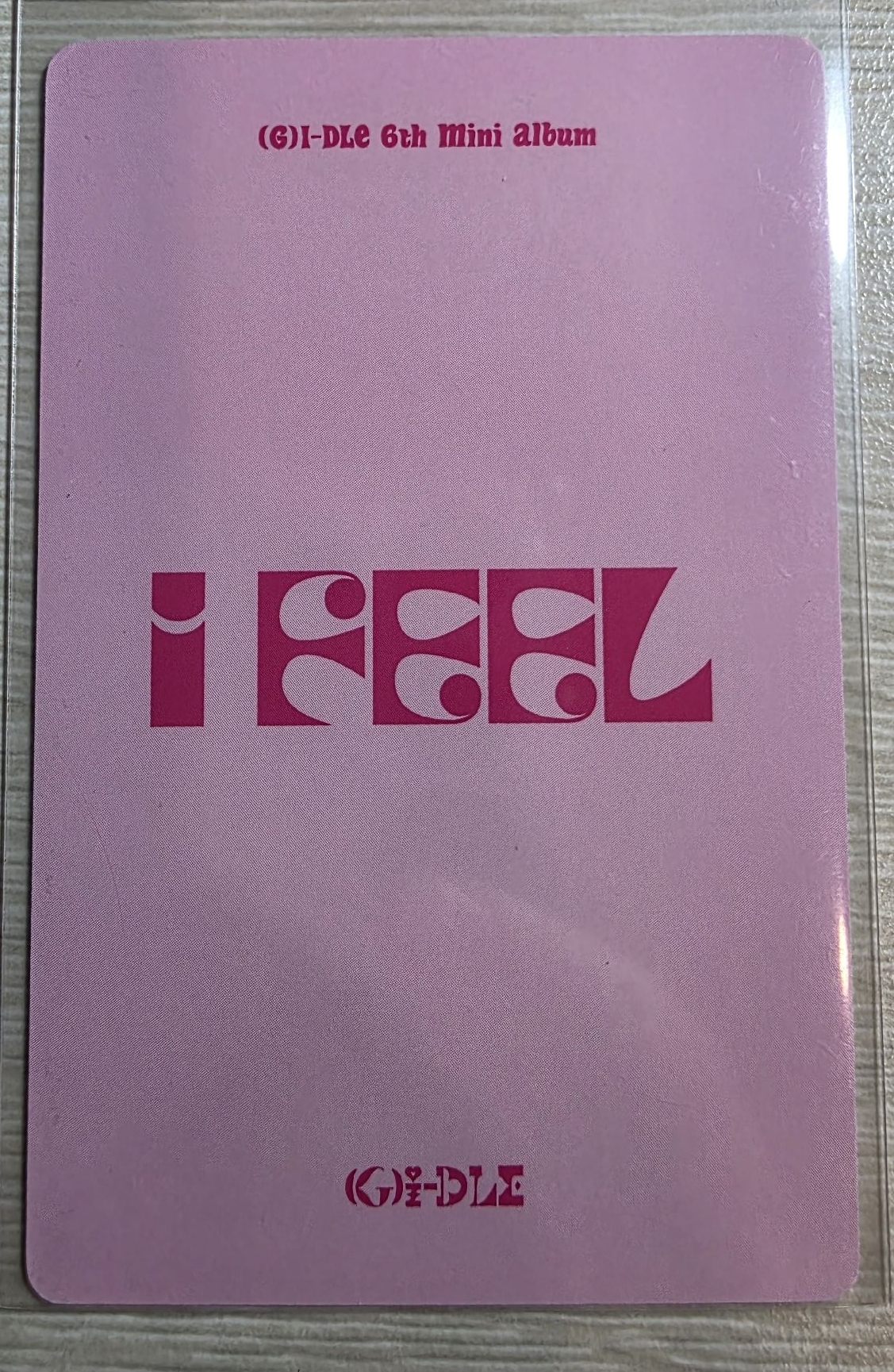 I feel yzy 幸運卡  ver.B 小娟