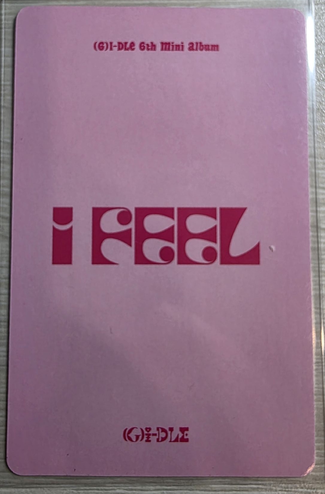 I feel yzy 幸運卡  ver.B 米妮