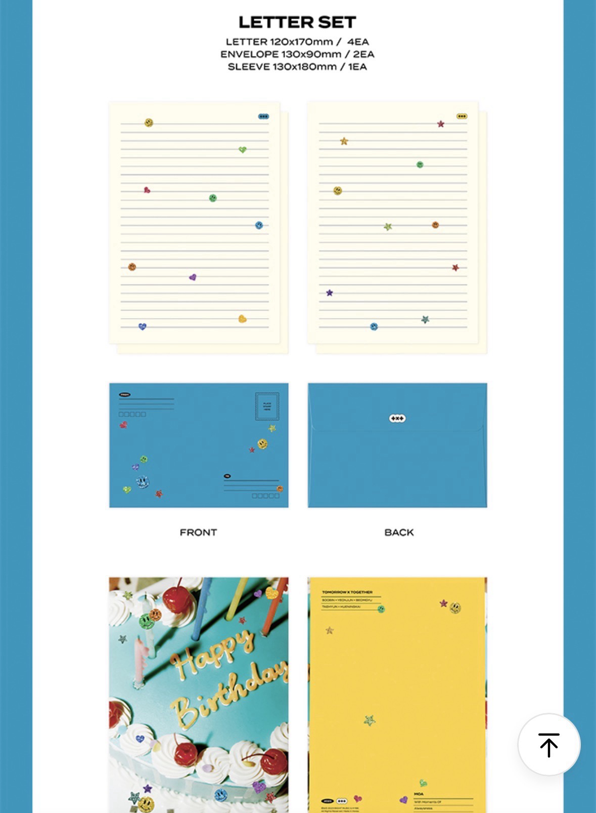 TXT 23 DECO KIT 信封信紙