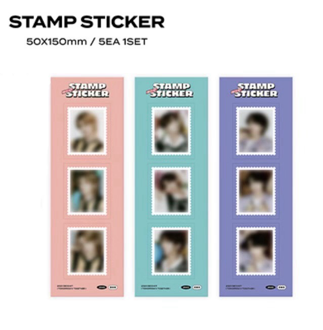 TXT 23 DECO KIT 郵票貼紙