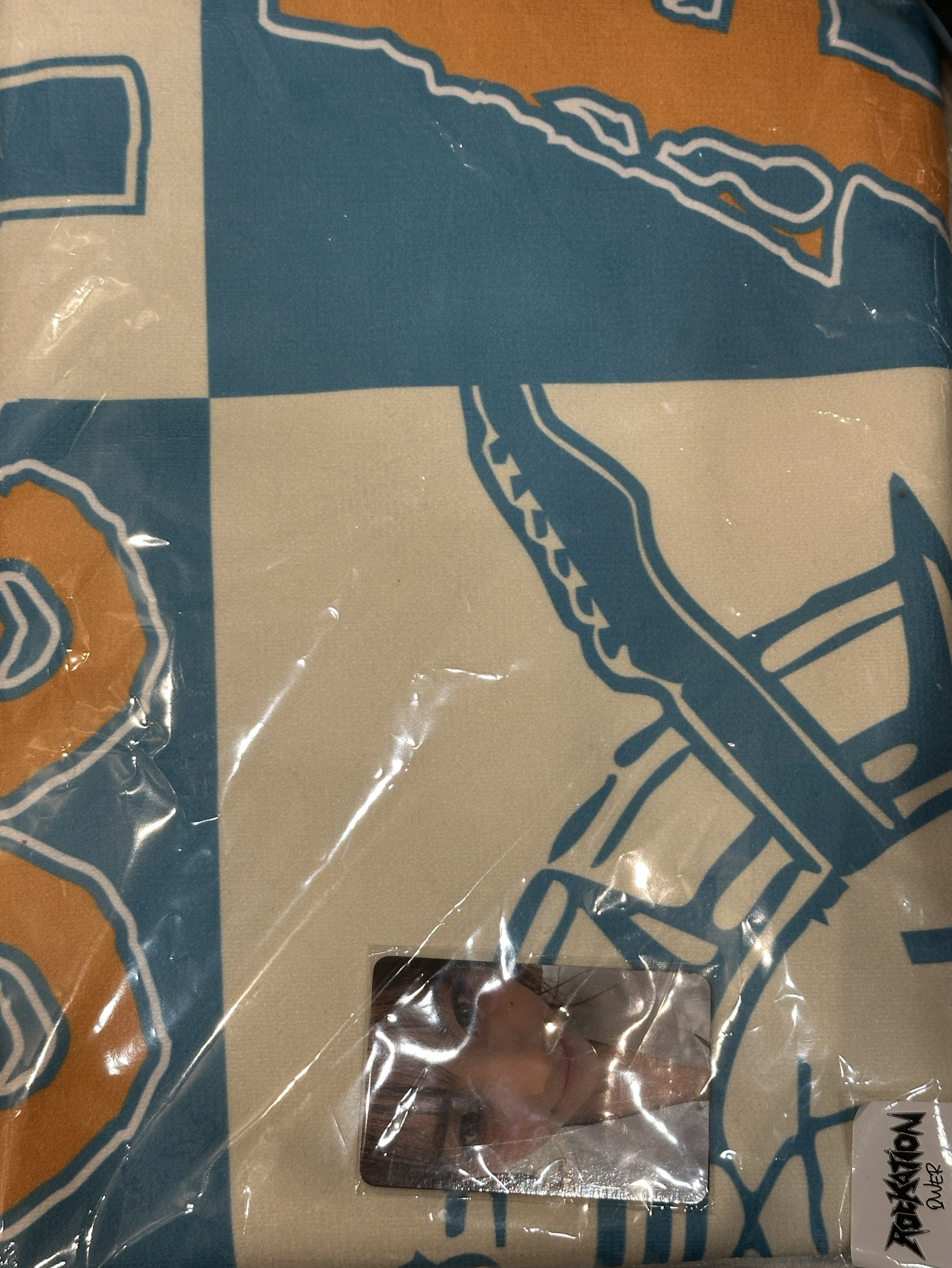 全新未拆 ROCKATION首場海灘巾 絕版