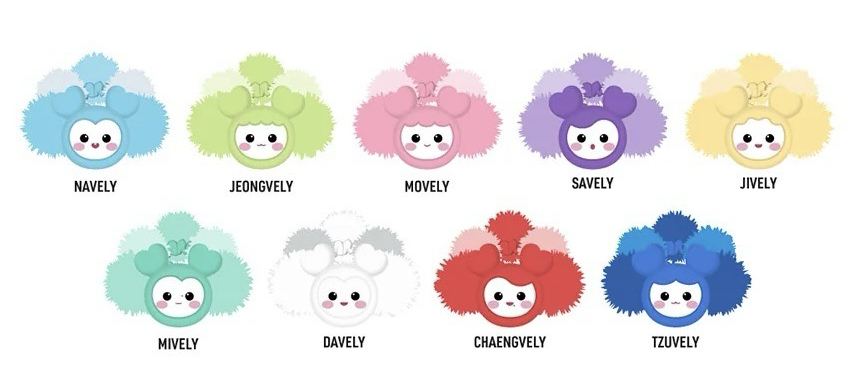 TWICE 新國立 髮圈 大腸圈