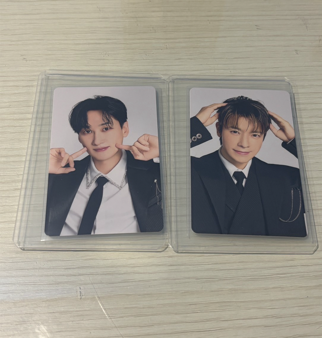 SUPER JUNIOR 日周滿額卡 東海 銀赫 東海狗狗卡