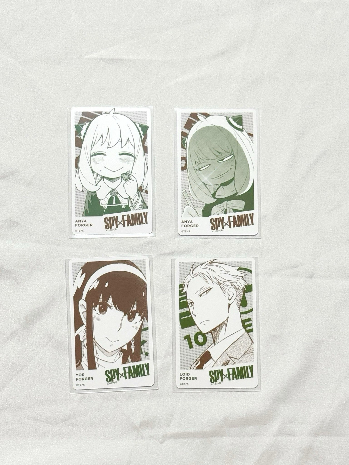 JUMP+ 10週年小卡 佛傑一家