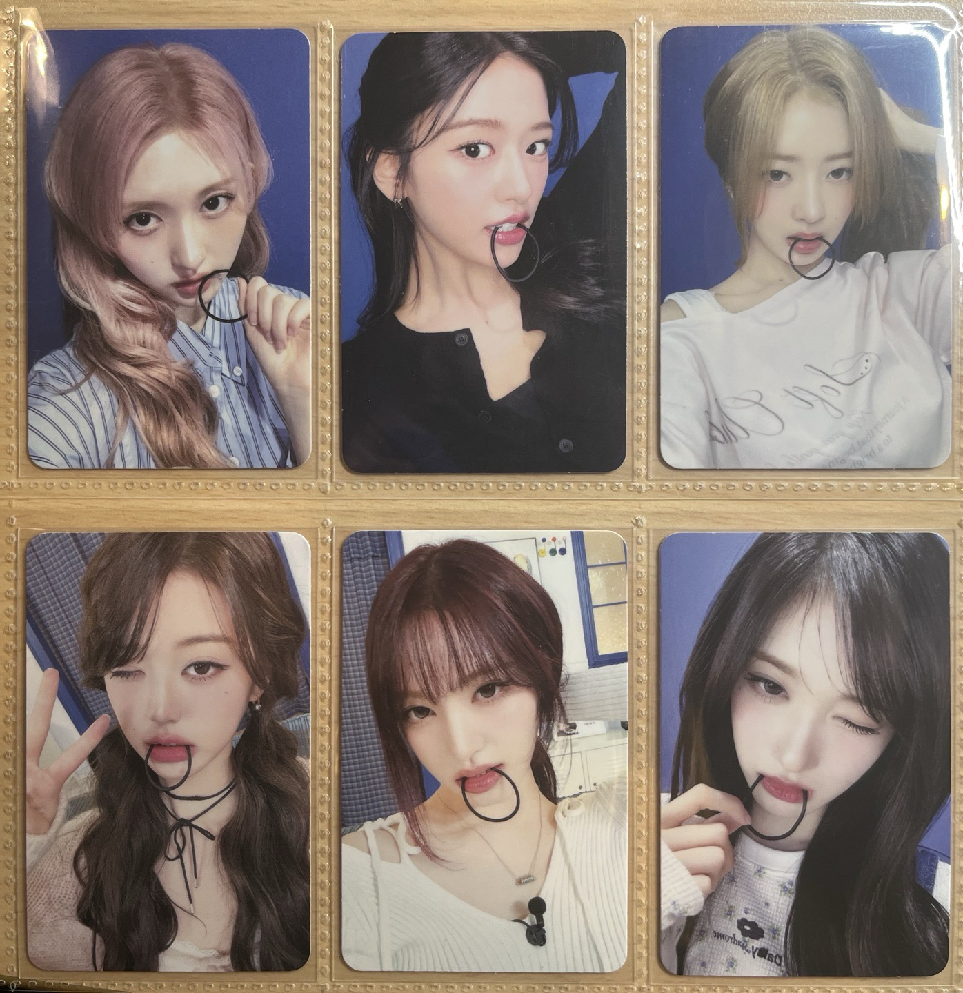 IVE SECRET km 簽售卡 髮圈