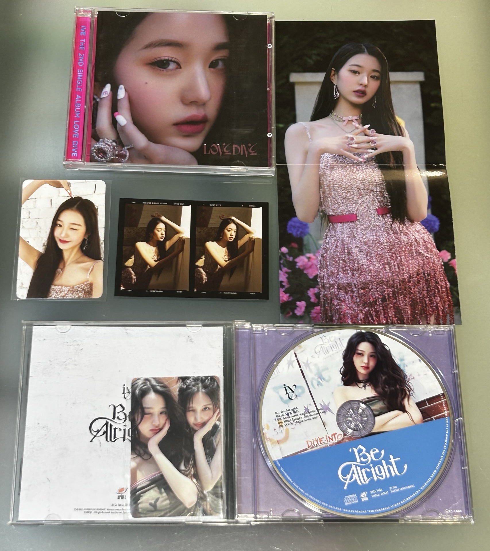 IVE 員LOVE DIVE愛河單封全專 配置都員