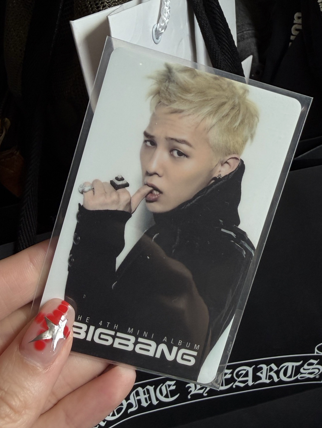 GD BIGBANG TONIGHT 迷4 專輯卡 