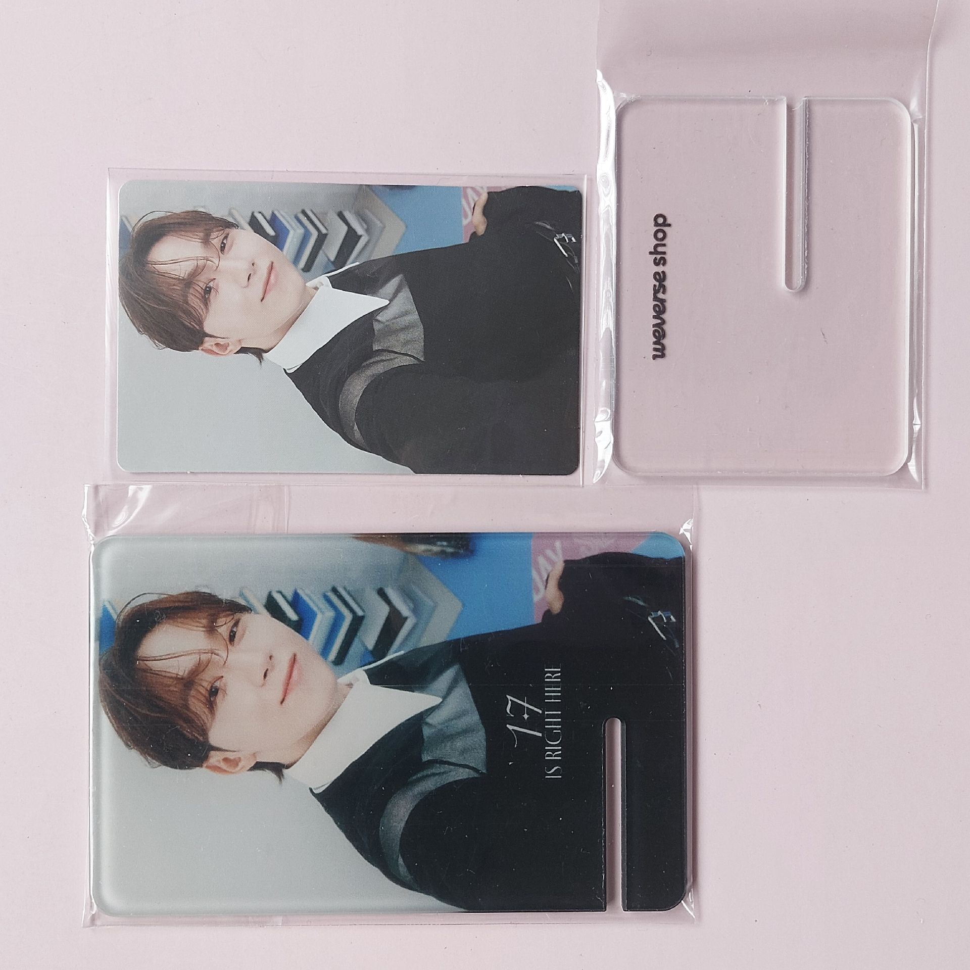 勝寛 SEVENTEEN 精選輯 小卡 手機支架