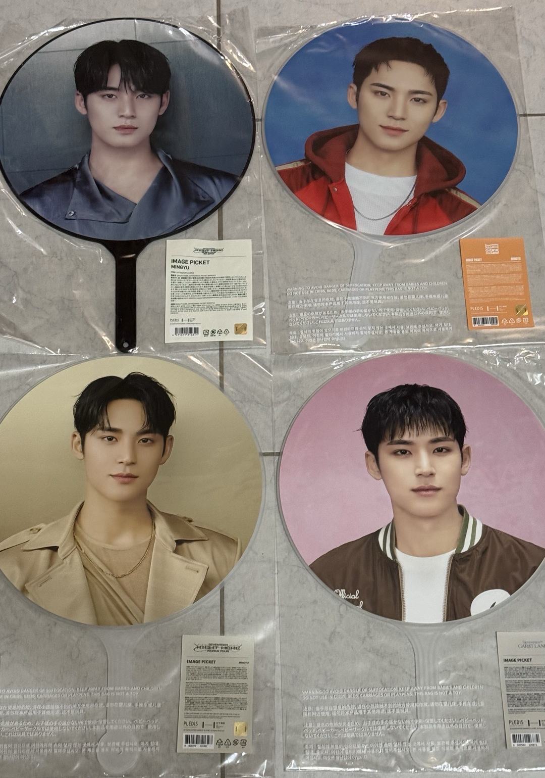 SEVENTEEN 奎大扇（四隻不拆出）