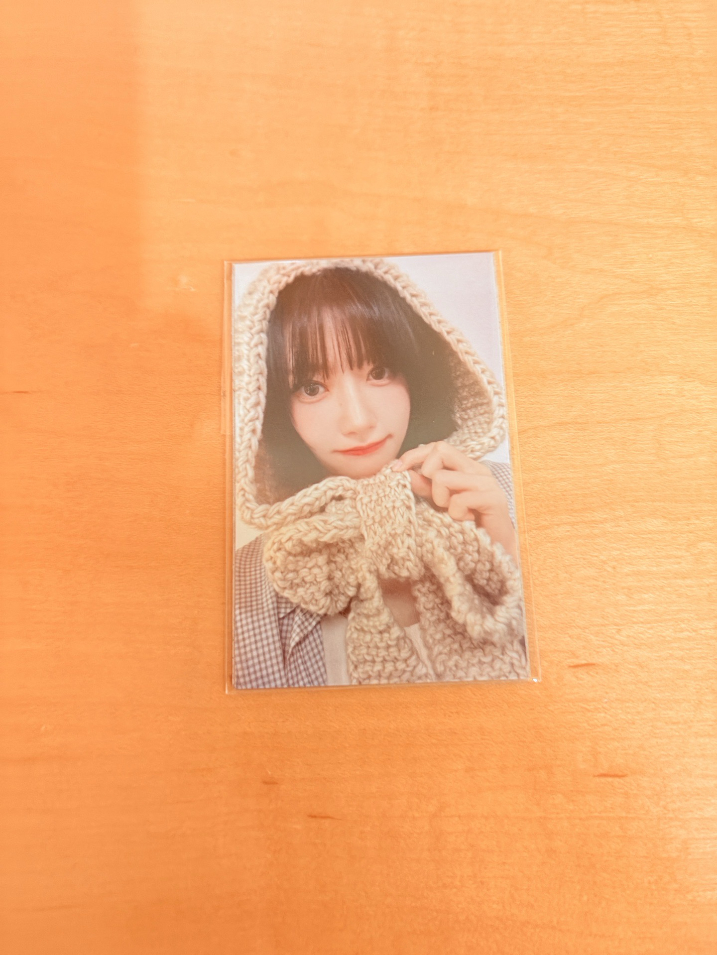 🌸連帽圍巾小卡 現貨