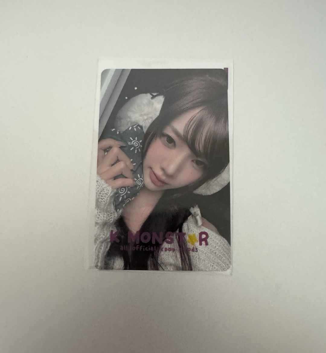 MIRROR km 2.0 線下 簽售卡 暖暖包 ver. AYAKO 采甄