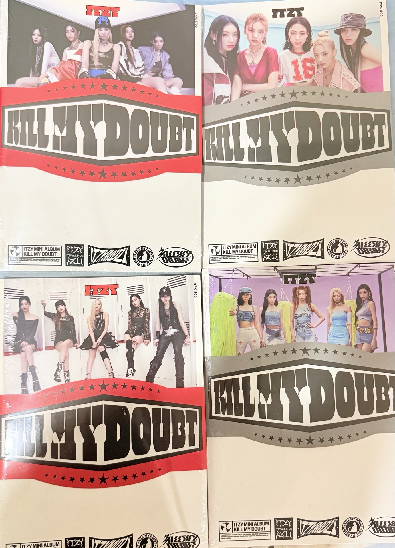 未拆 KILL MY DOUBT 專輯 Photobook 四版合購