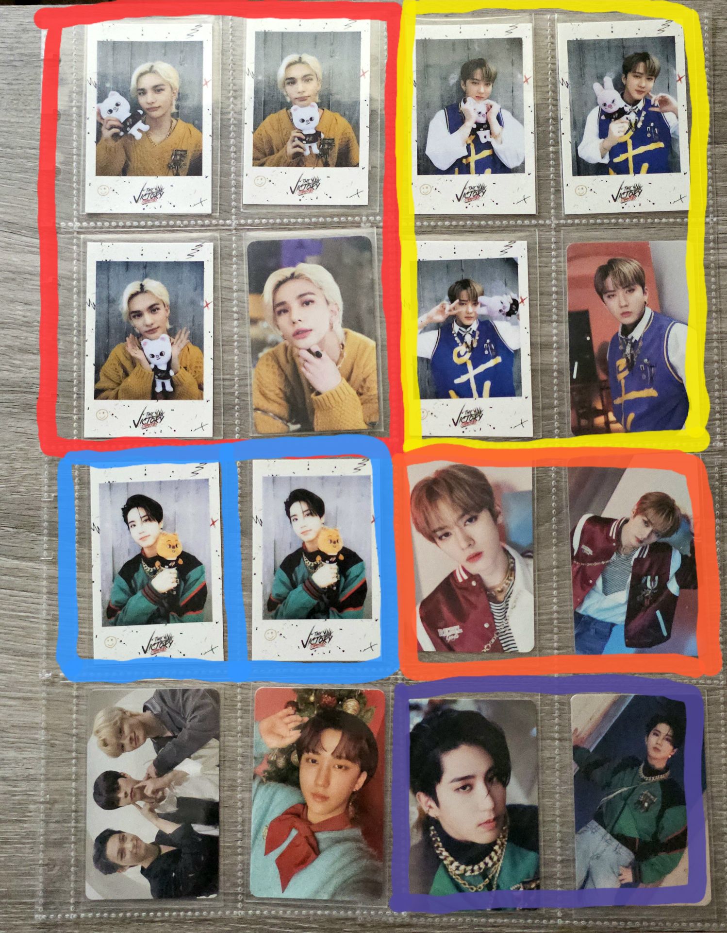 straykids 滿額拍立得小卡們