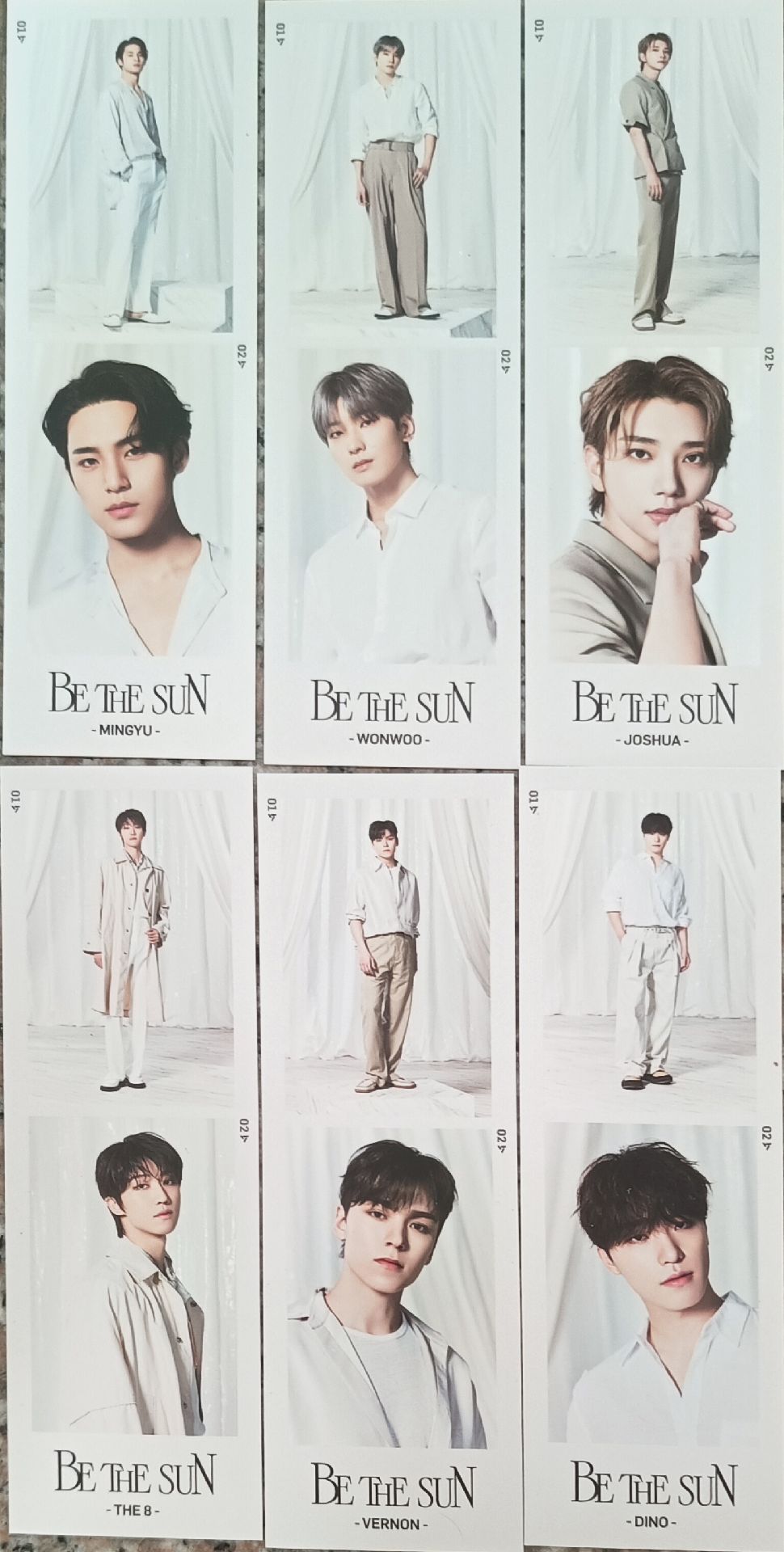 Be The Sun二宮格卡