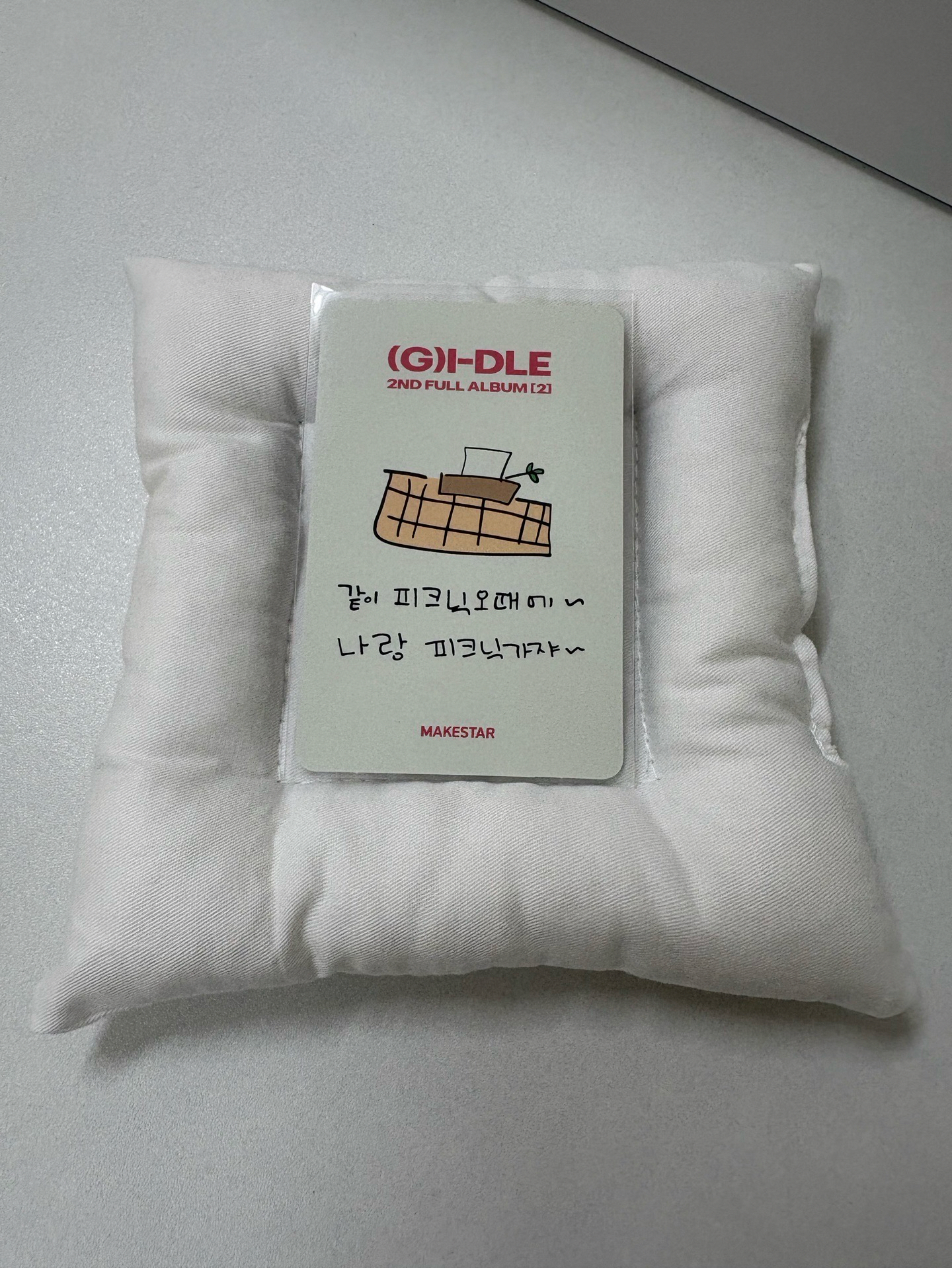 田小娟韓文卡背小卡