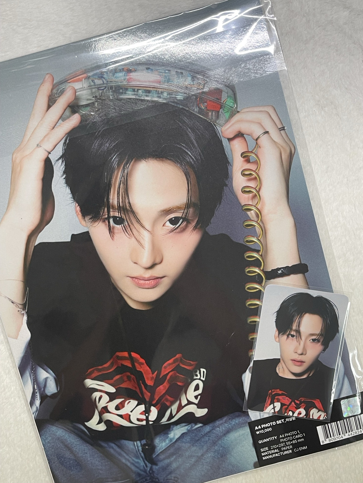 李相沅男寶明信片組