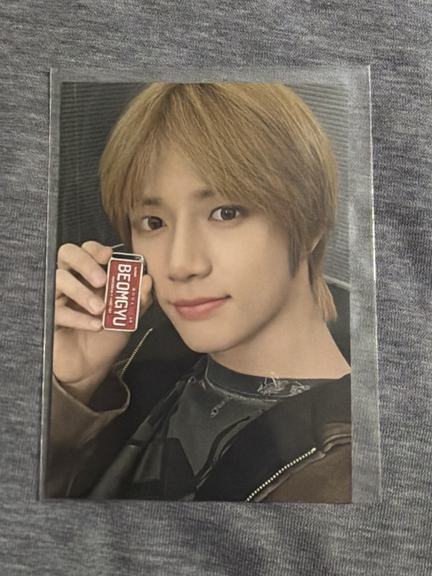 TXT 崔杋圭 生日手寫信小卡