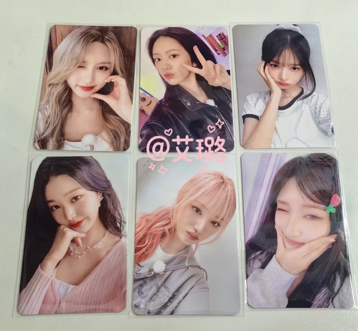 IVE 星光卡 中文卡背