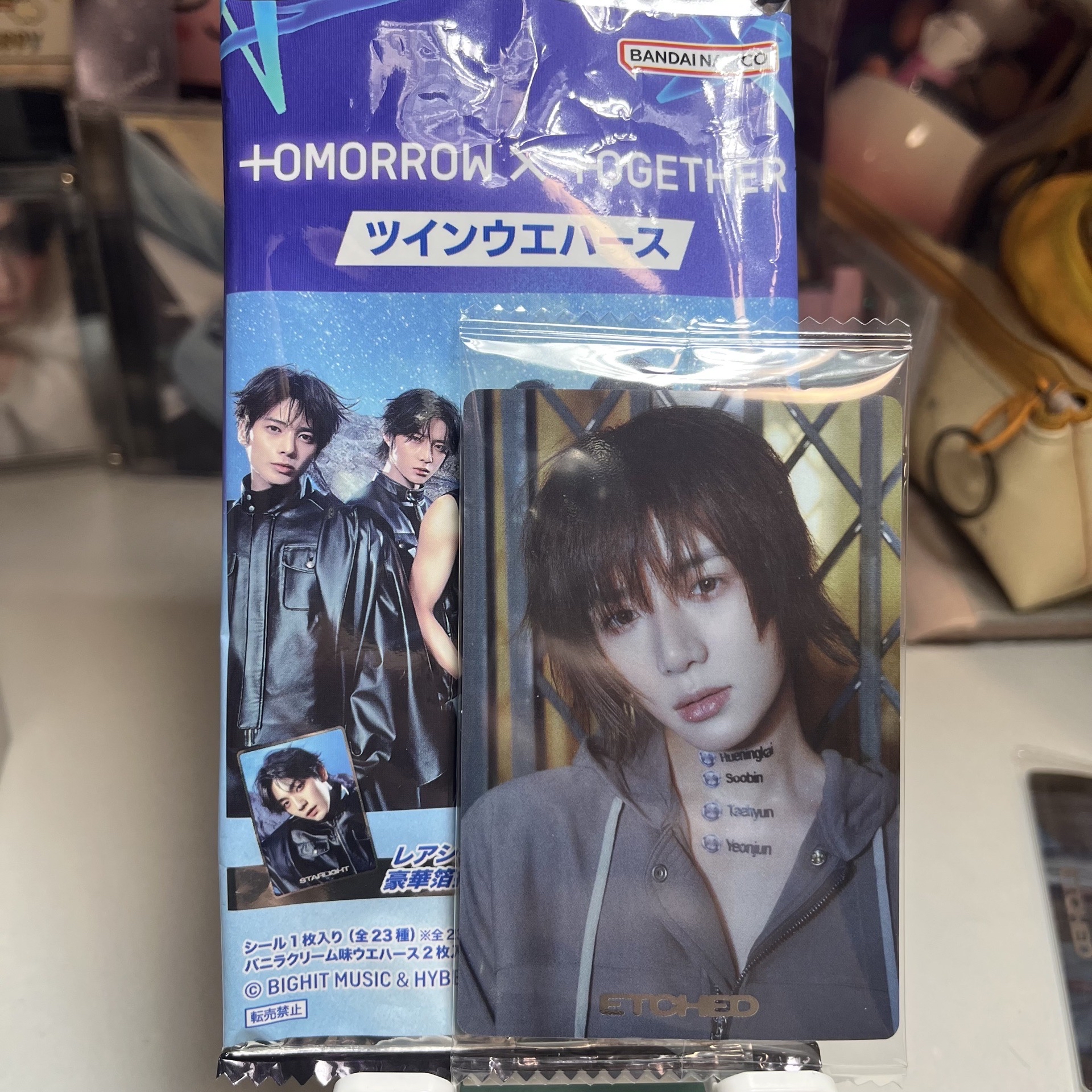 萬代威化餅貼紙