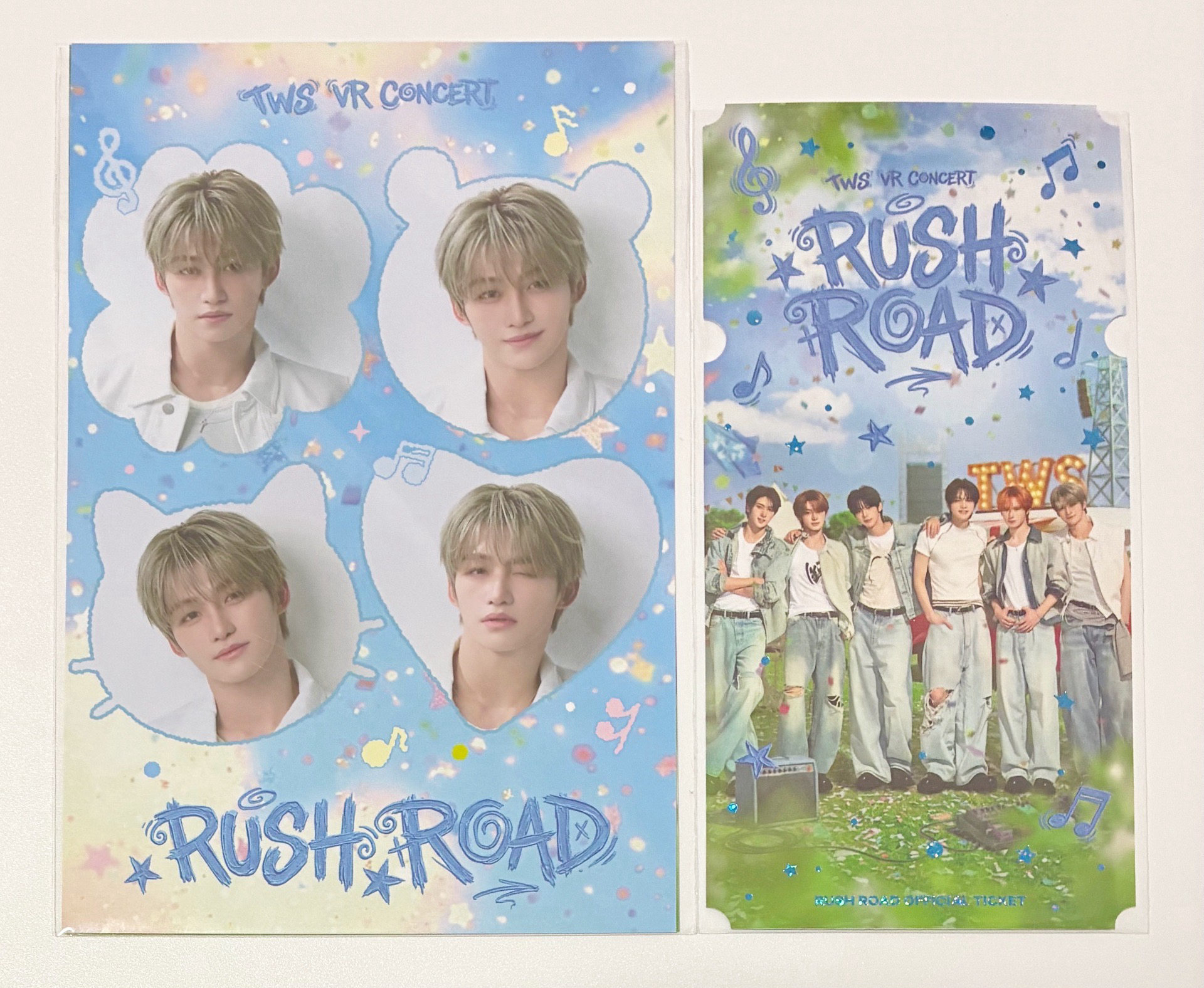 TWS 志薰 VR電影明信片+票卡