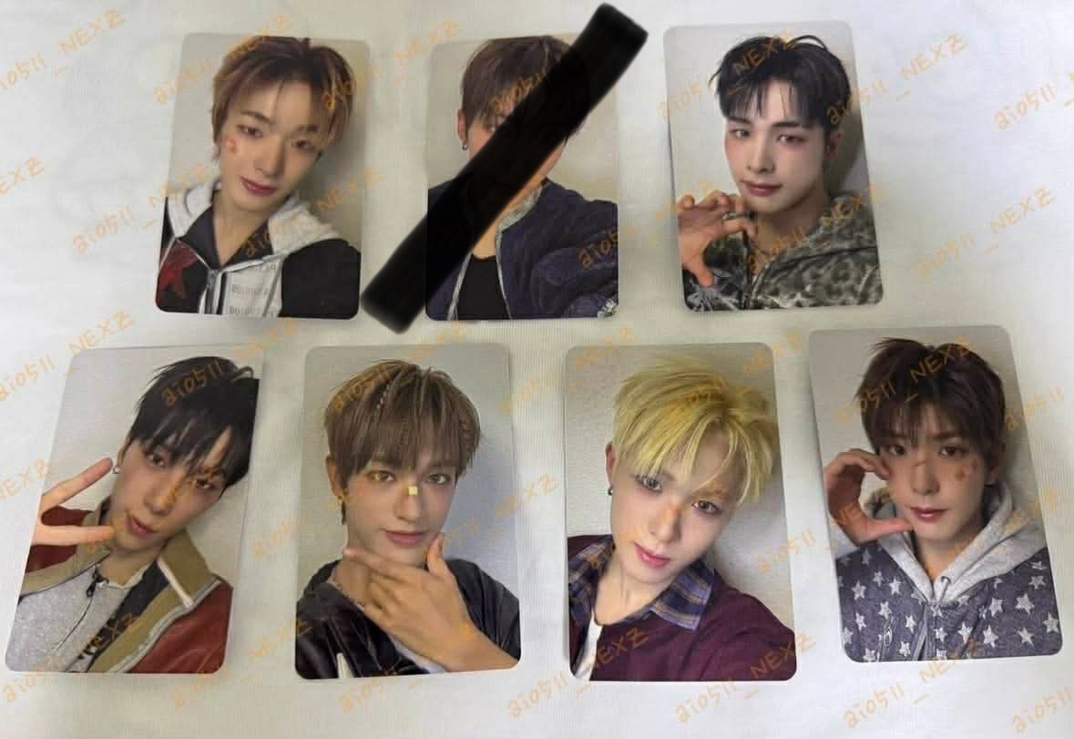 NEXZ AM LD 一套缺🐈‍⬛+🦦掌心卡吊飾