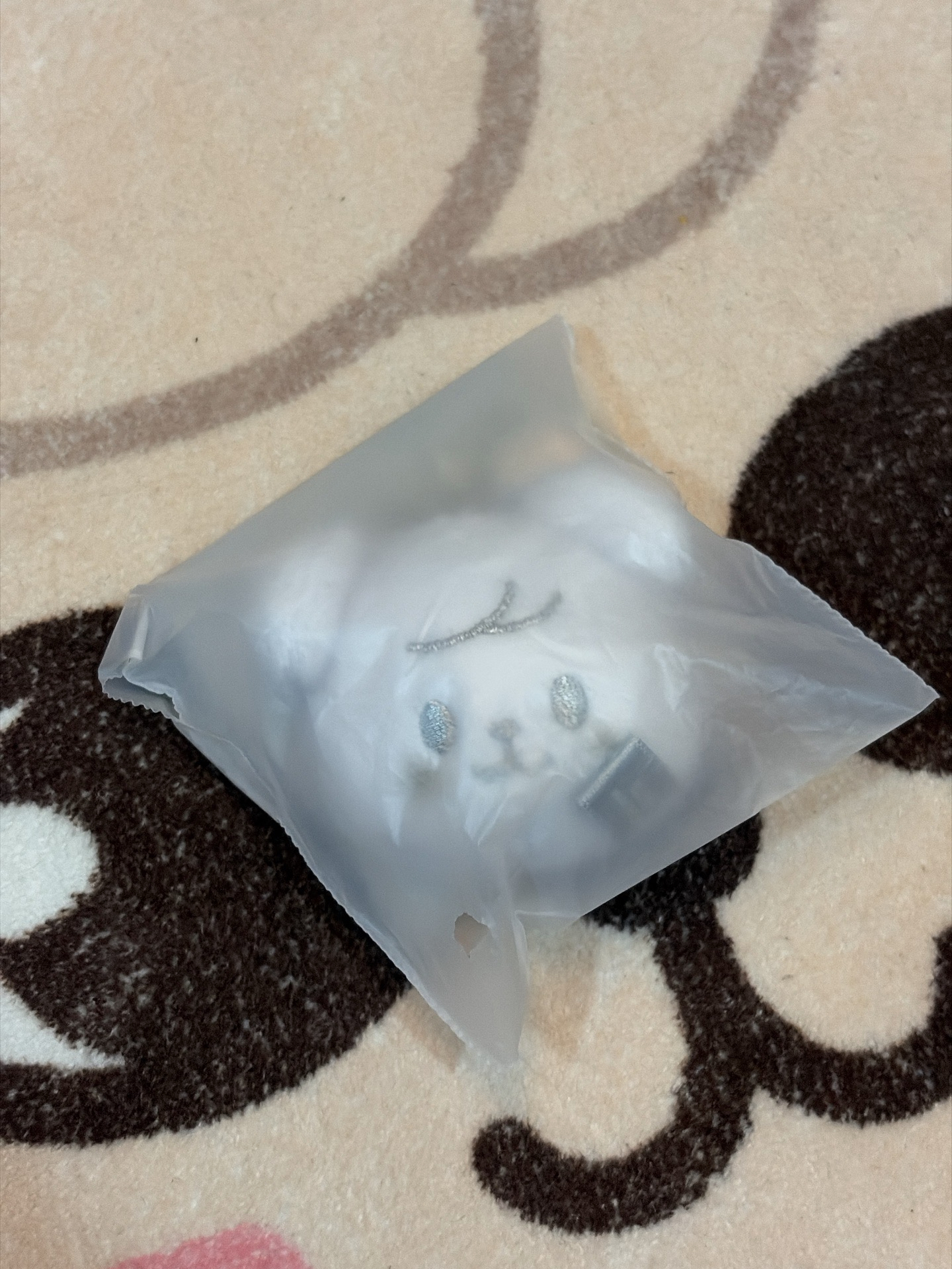 安可快閃 銀色大頭吊飾 玟