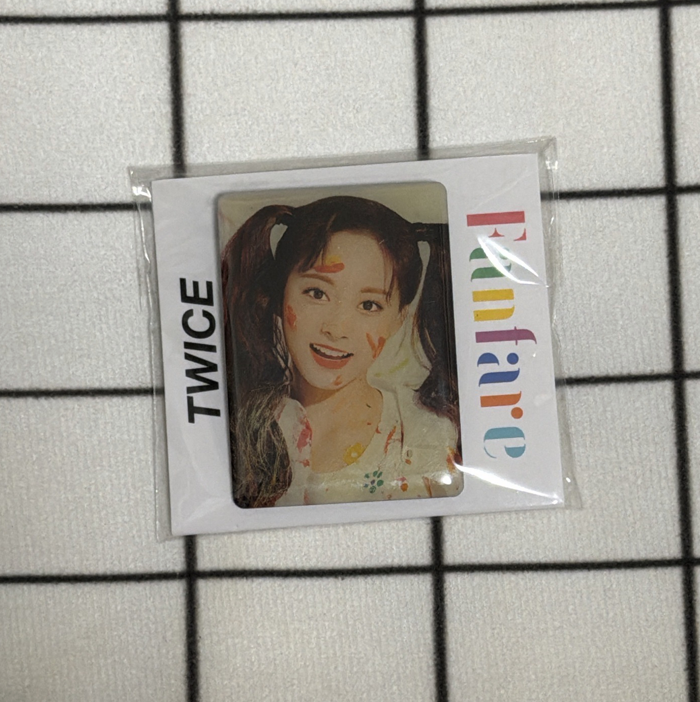 子瑜 fanfare照片徽章