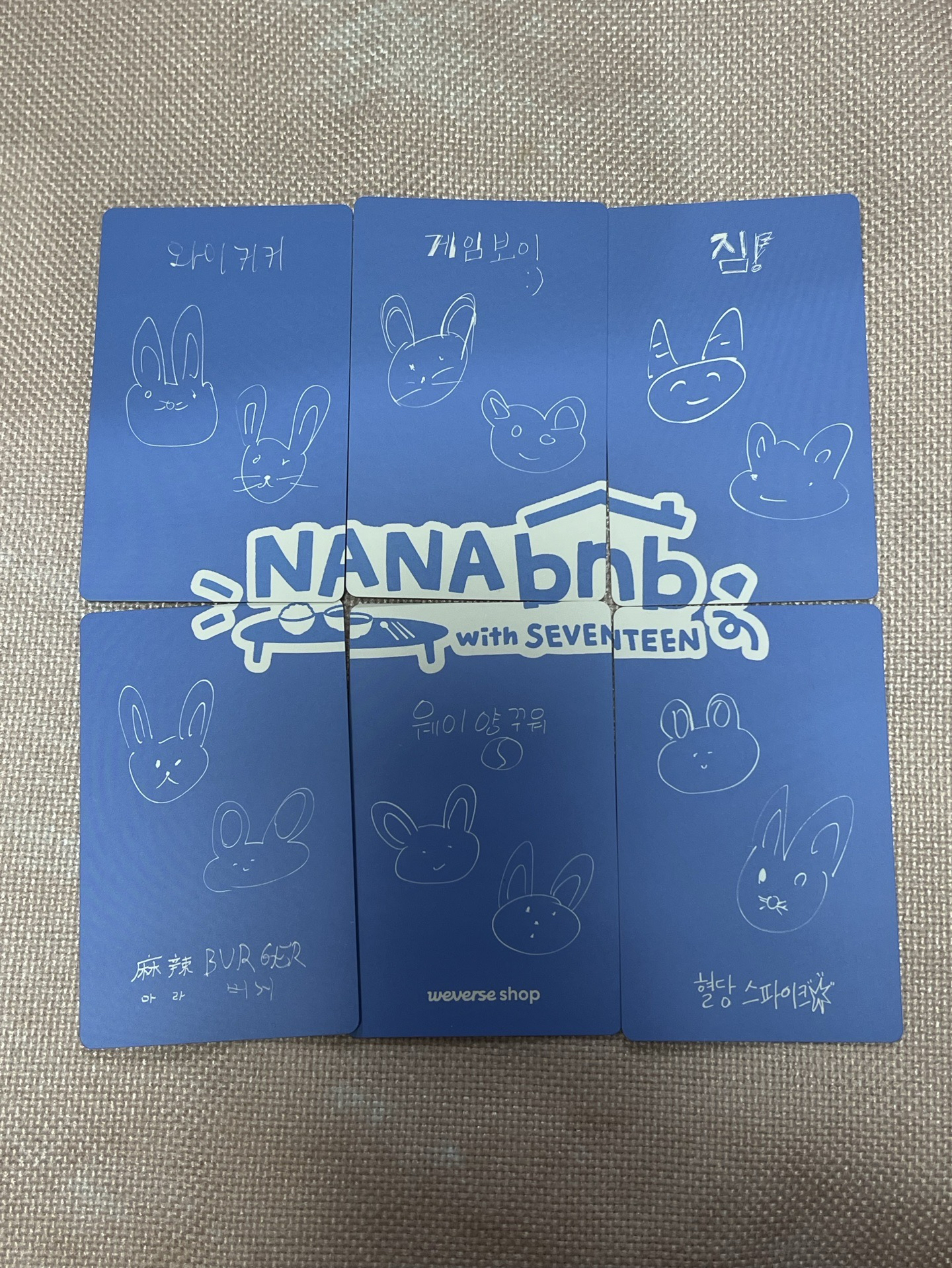 NANA bnb wvs VOD 特典卡 