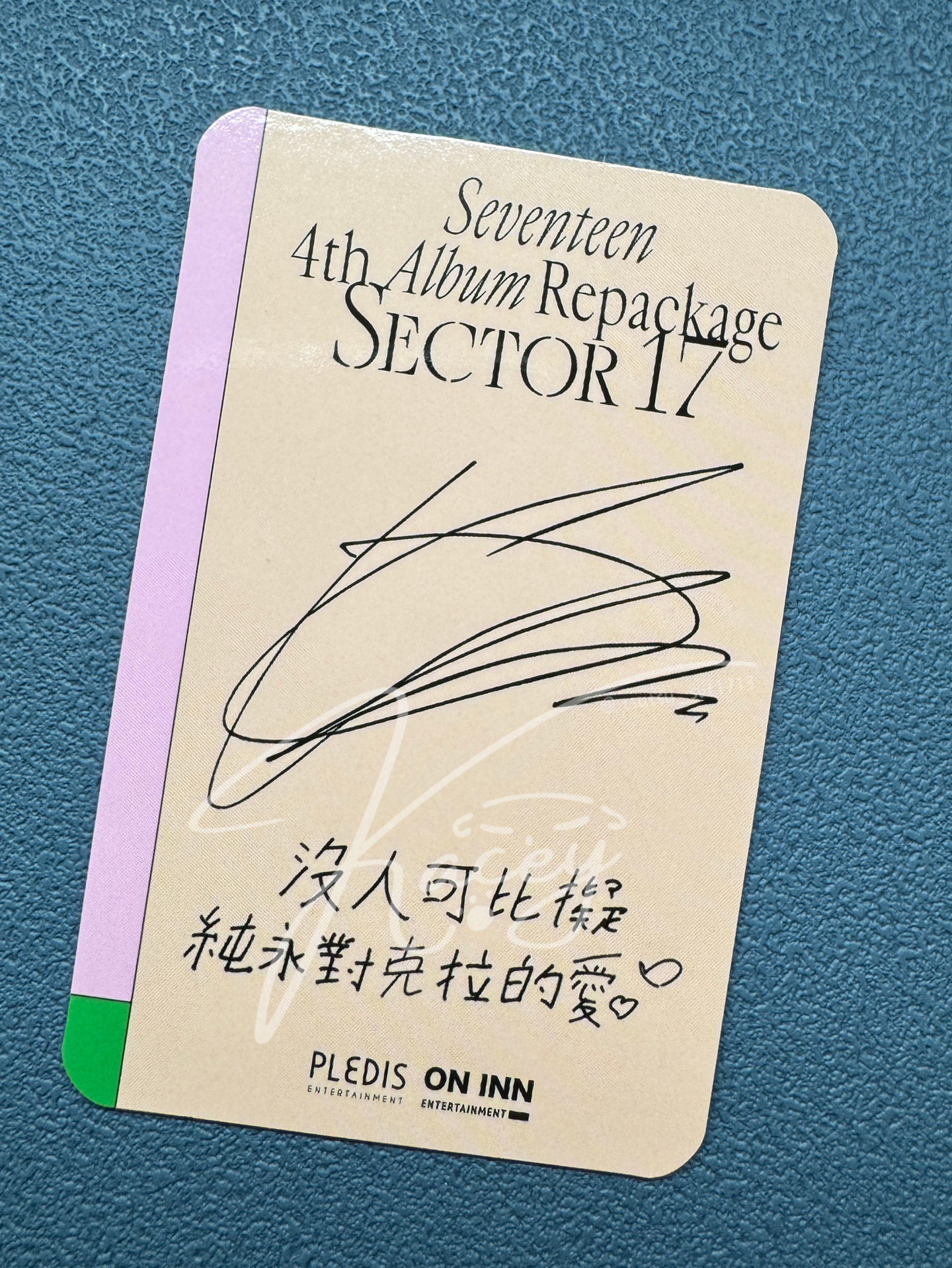 順榮中文卡背 正四後續 ONINN ASIA 台閃2.0 簽售卡 