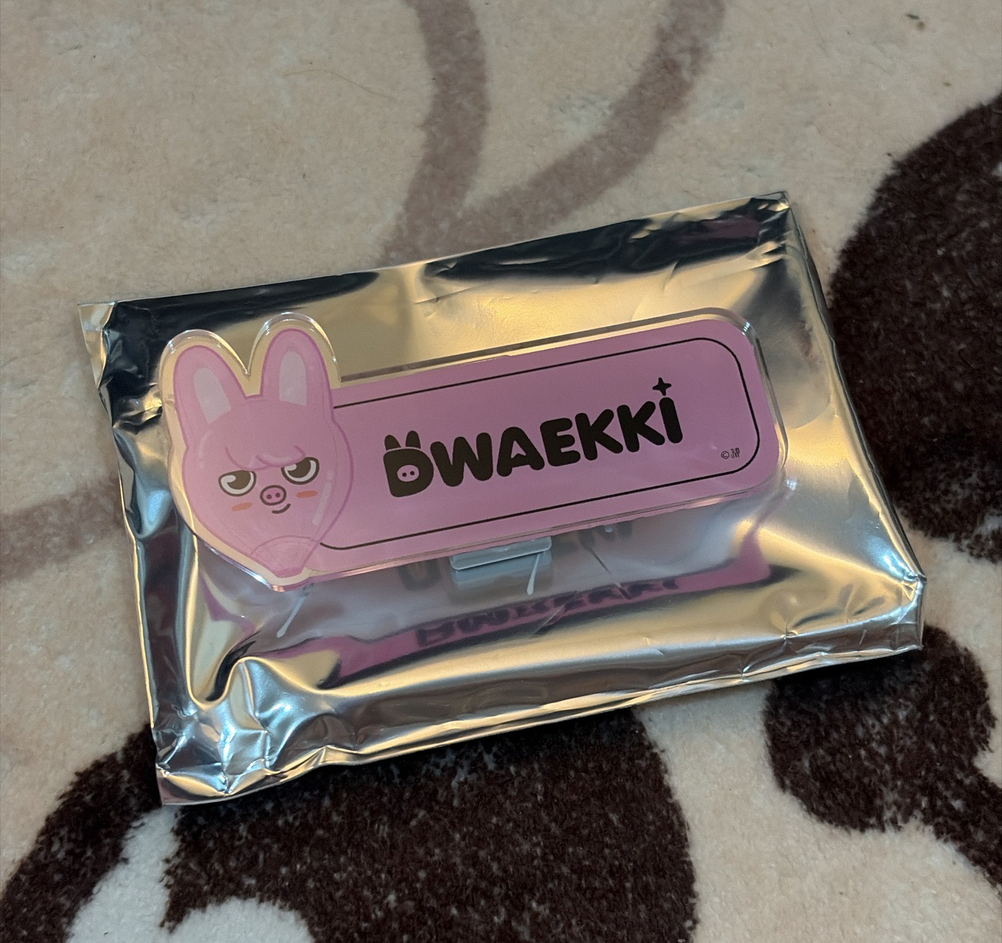 蛋巡場週 姓名牌 彬