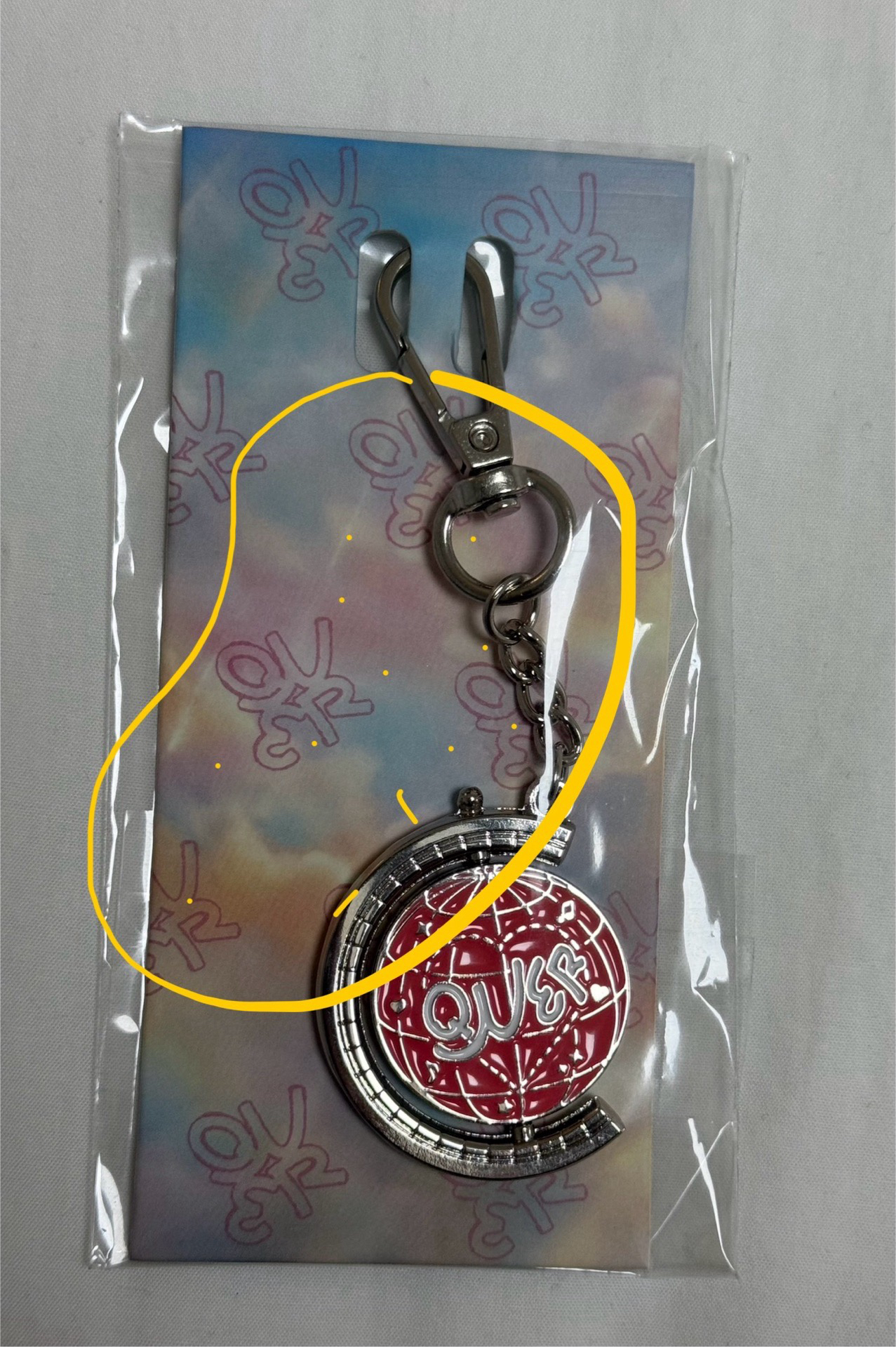 3/25寄出 旋轉鑰匙圈