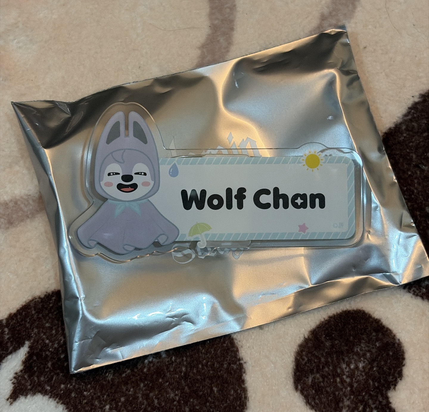 靜岡場周 姓名牌 燦