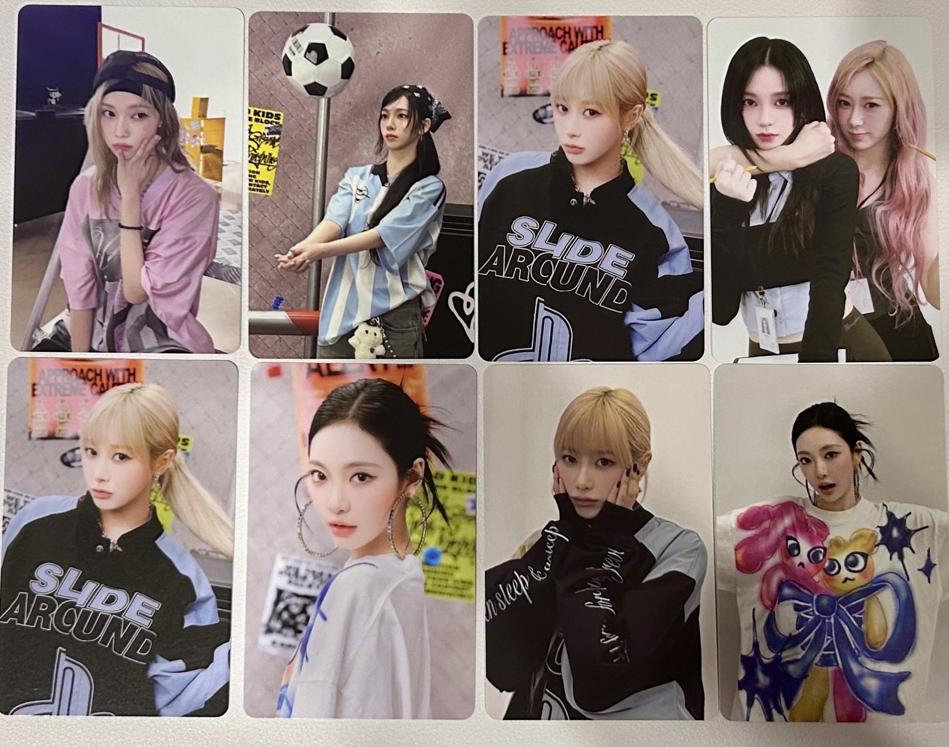 aespa25年曆隨機卡