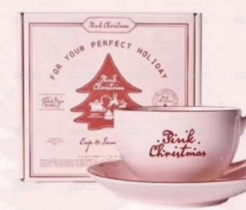 SM 聖誕節周邊 杯盤組 （無小卡