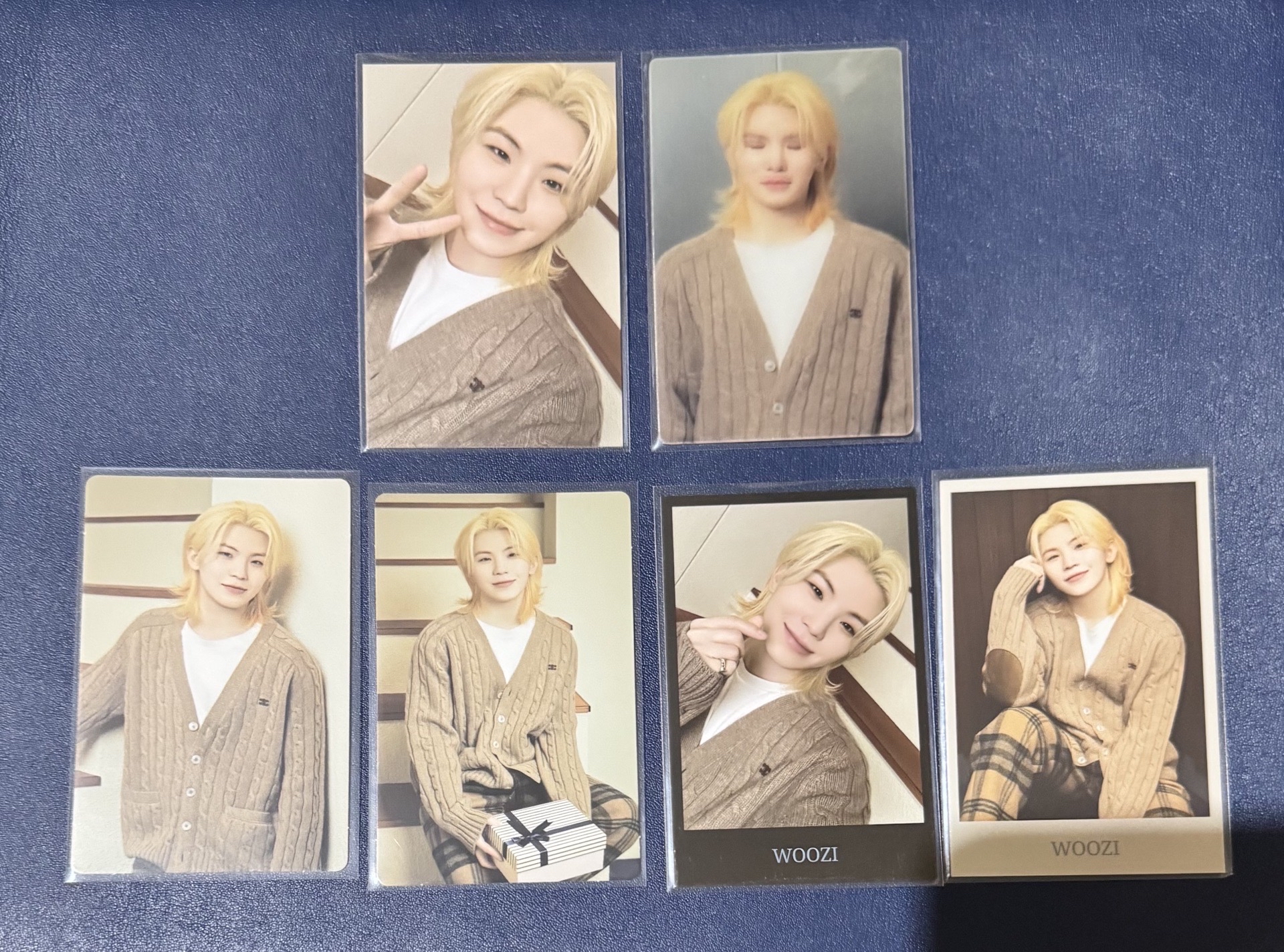 WOOZI知勳-2024 CARATLAND克拉島卡包卡、拍立得、變化卡+襯衫卡