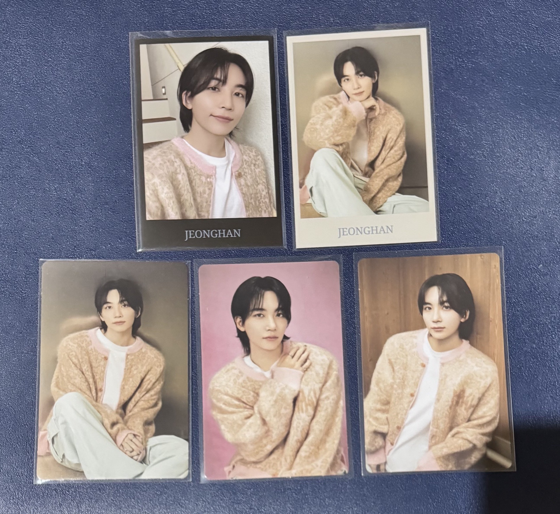 JEONGHAN淨漢-2024 CARATLAND克拉島卡包卡、拍立得、變化卡