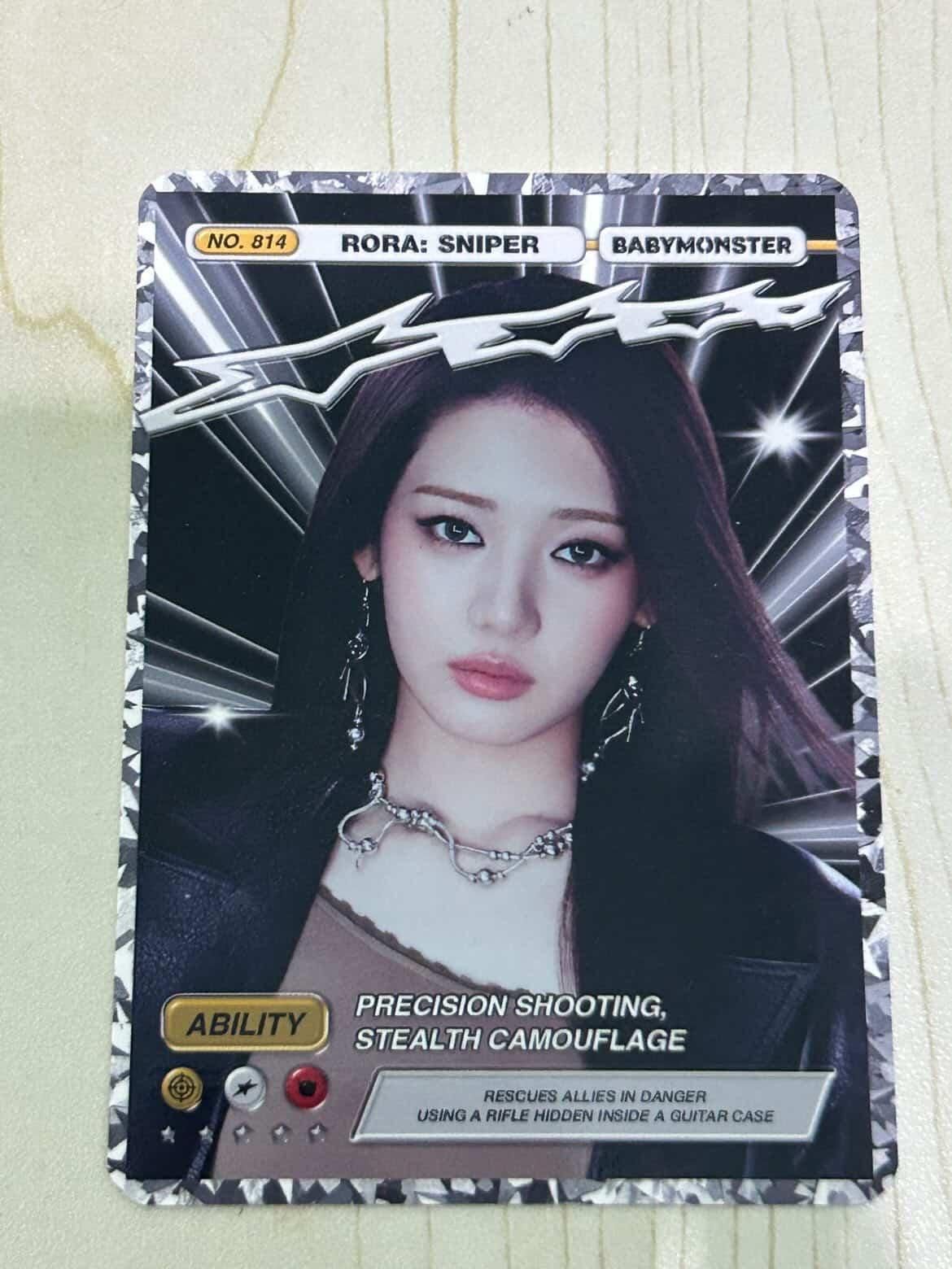 代友售babymonster小卡