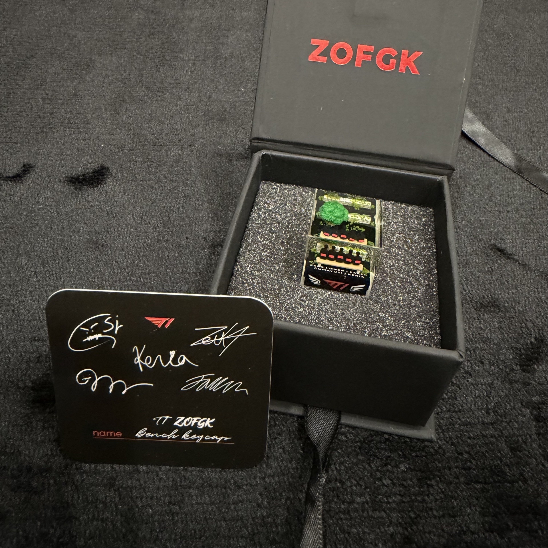 T1 五冠紀念鍵帽