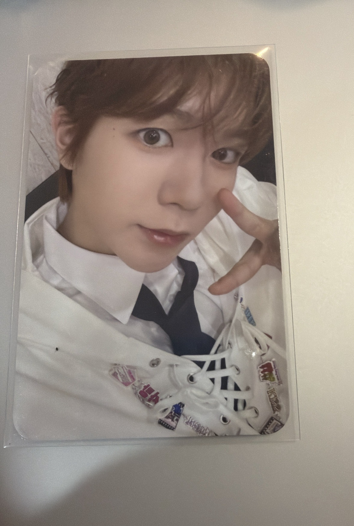 完美露出眼角痣