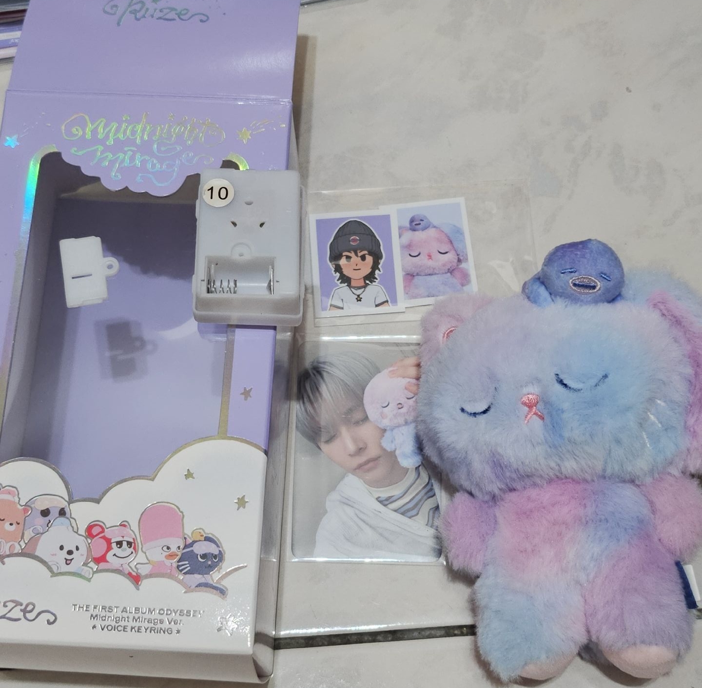 RIIZE ODYSSEY 專輯 Midnight Mirage WVS版本 兔喵鴨 彬