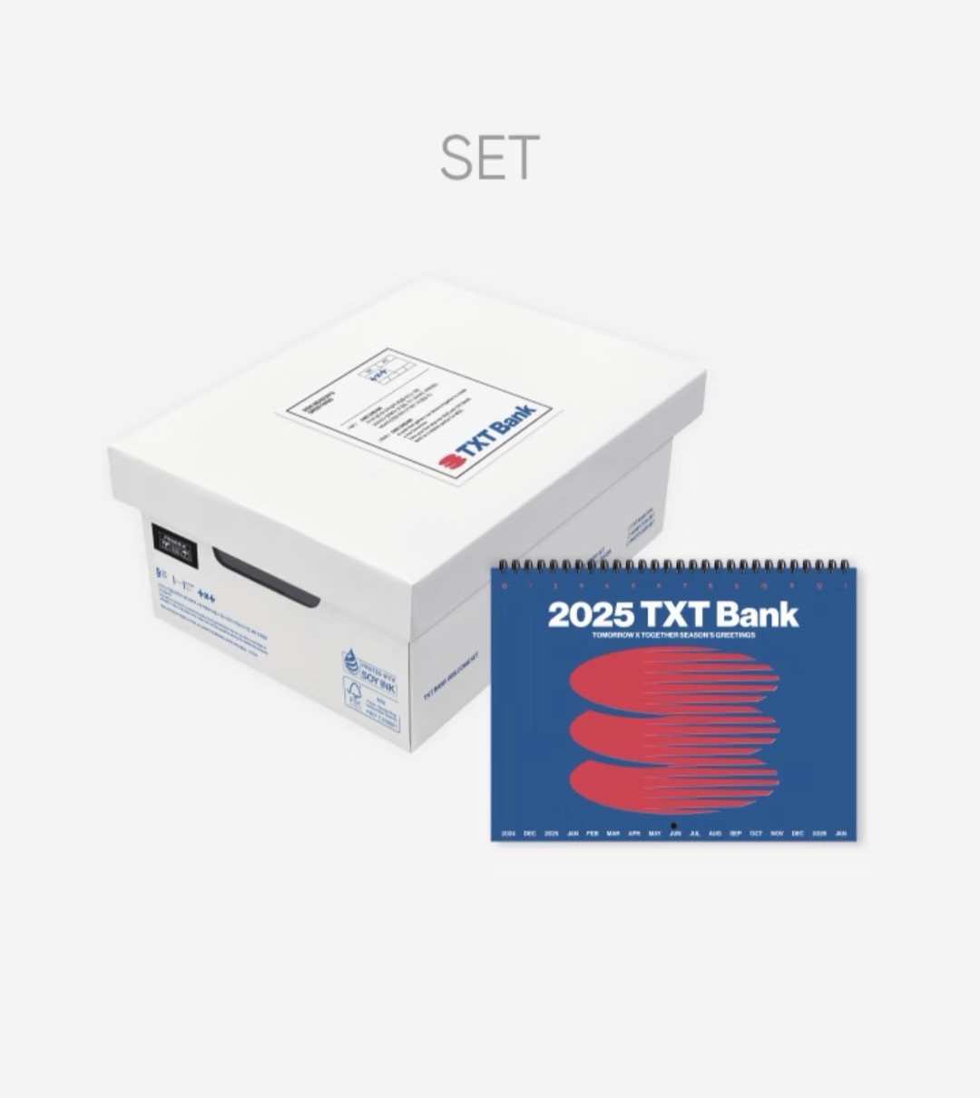 TXT 25年年曆/25咕咕盒/24咕咕盒/ACT:PROMISE首爾安可DVD數位版空專