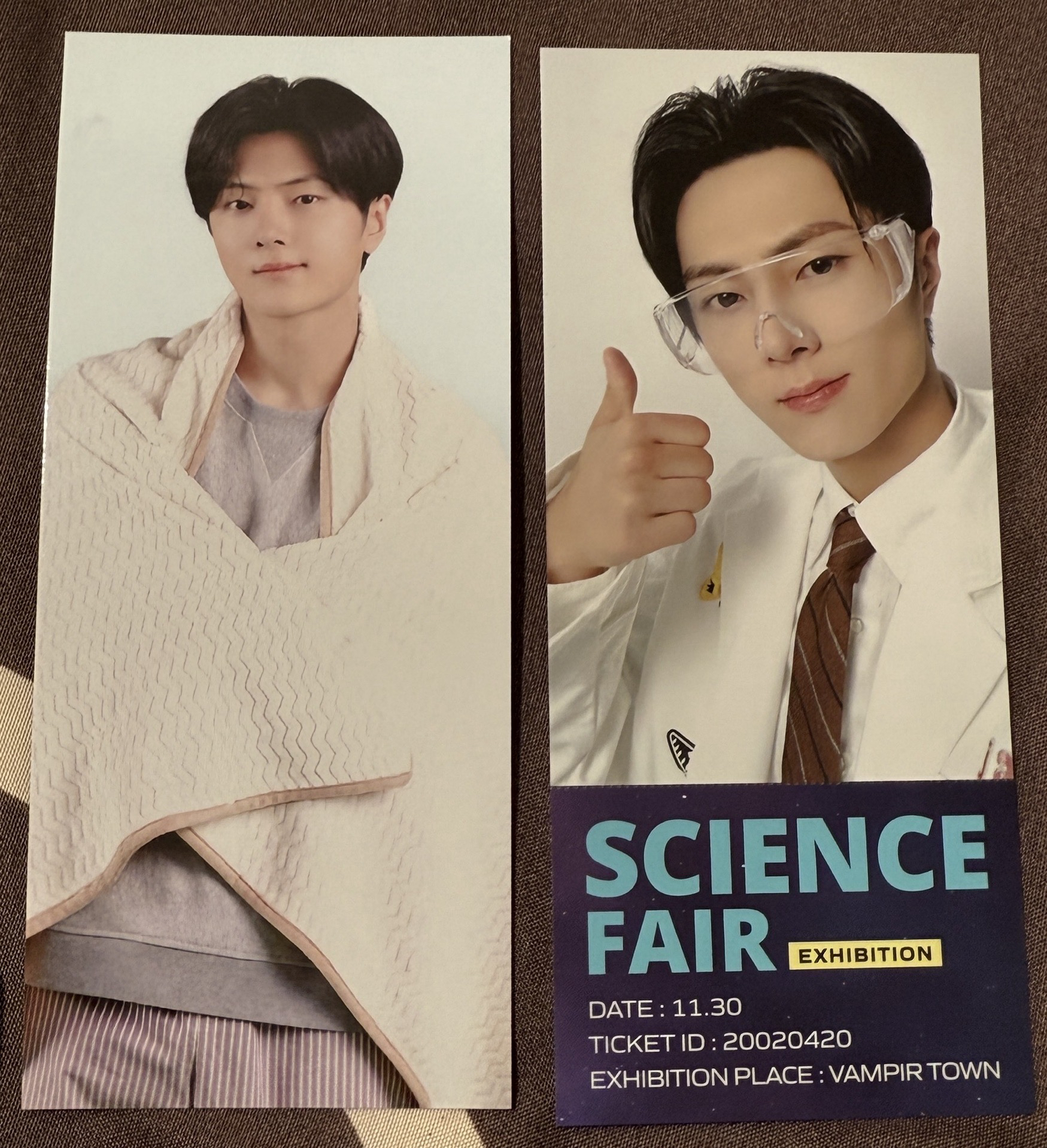 ENHYPEN WORLD 書籤 睡衣/科學家 綜星