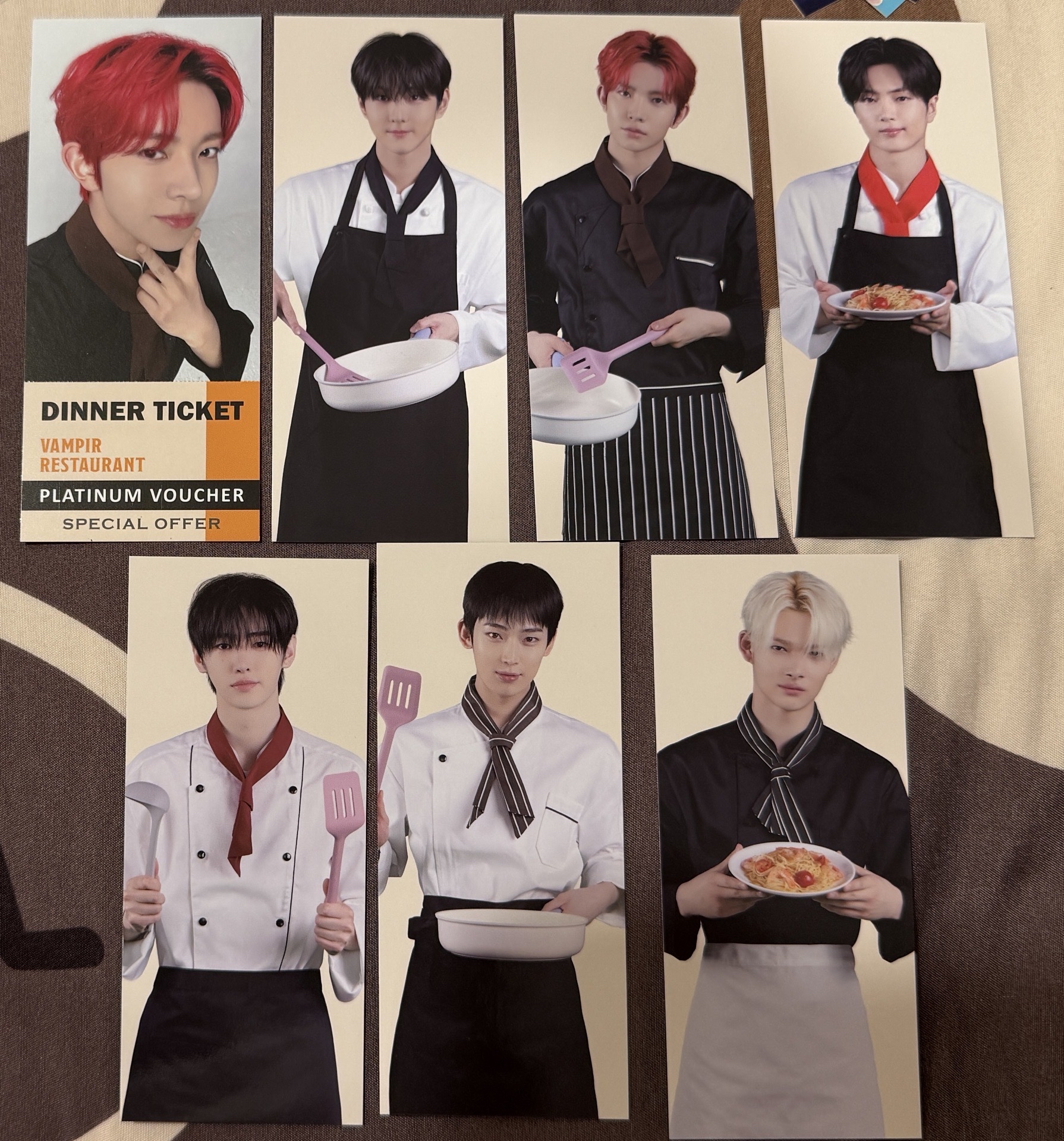 ENHYPEN WORLD 書籤卡 羲承 團體