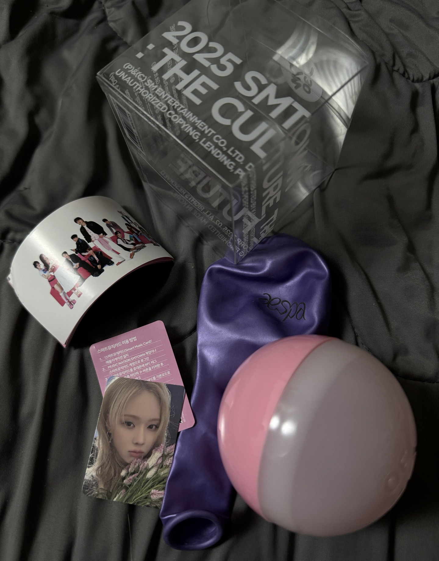 送物 SMT2025 aespa扭蛋冬卡 無mini專