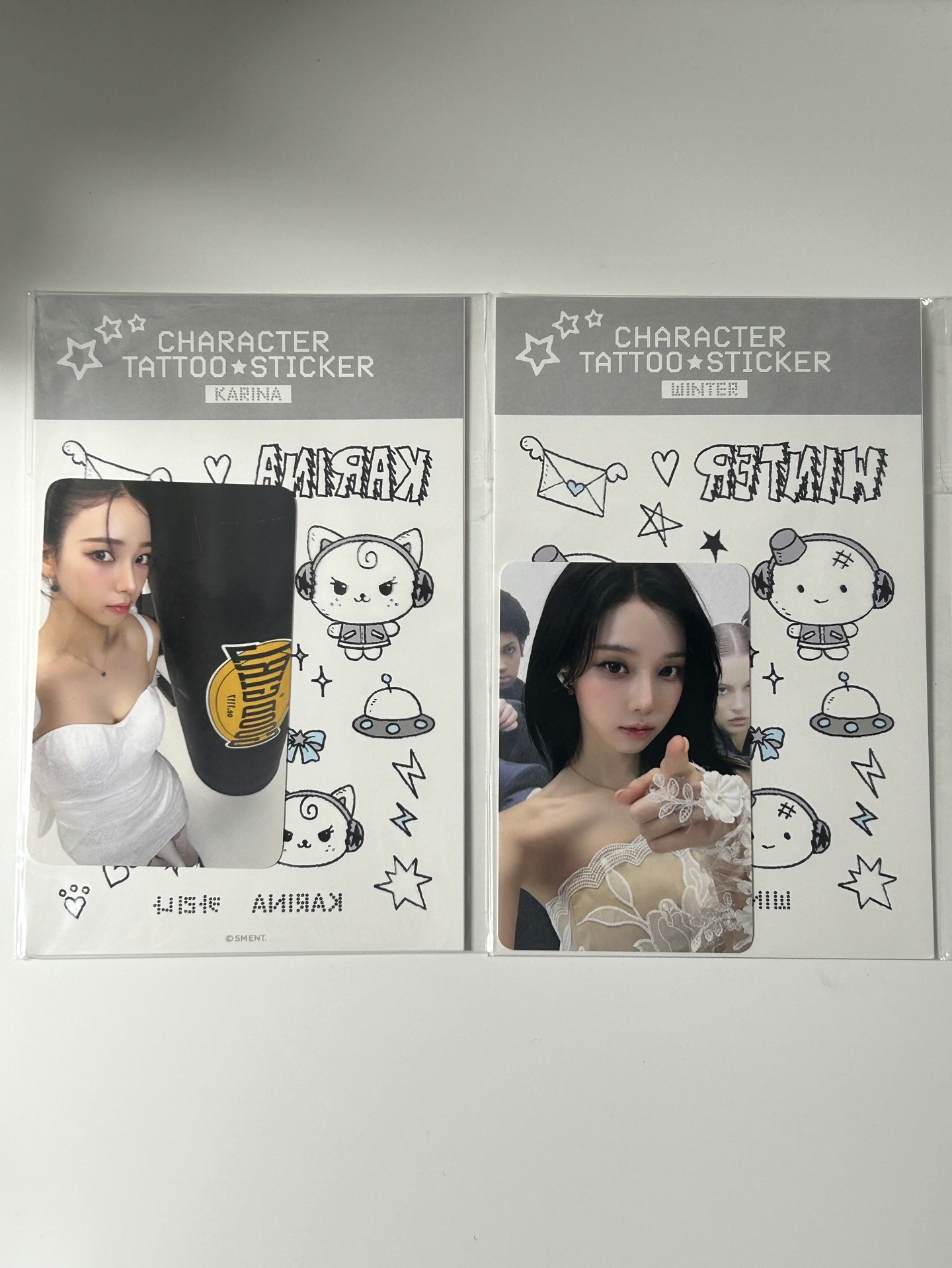 三巡夜光紋身貼紙組