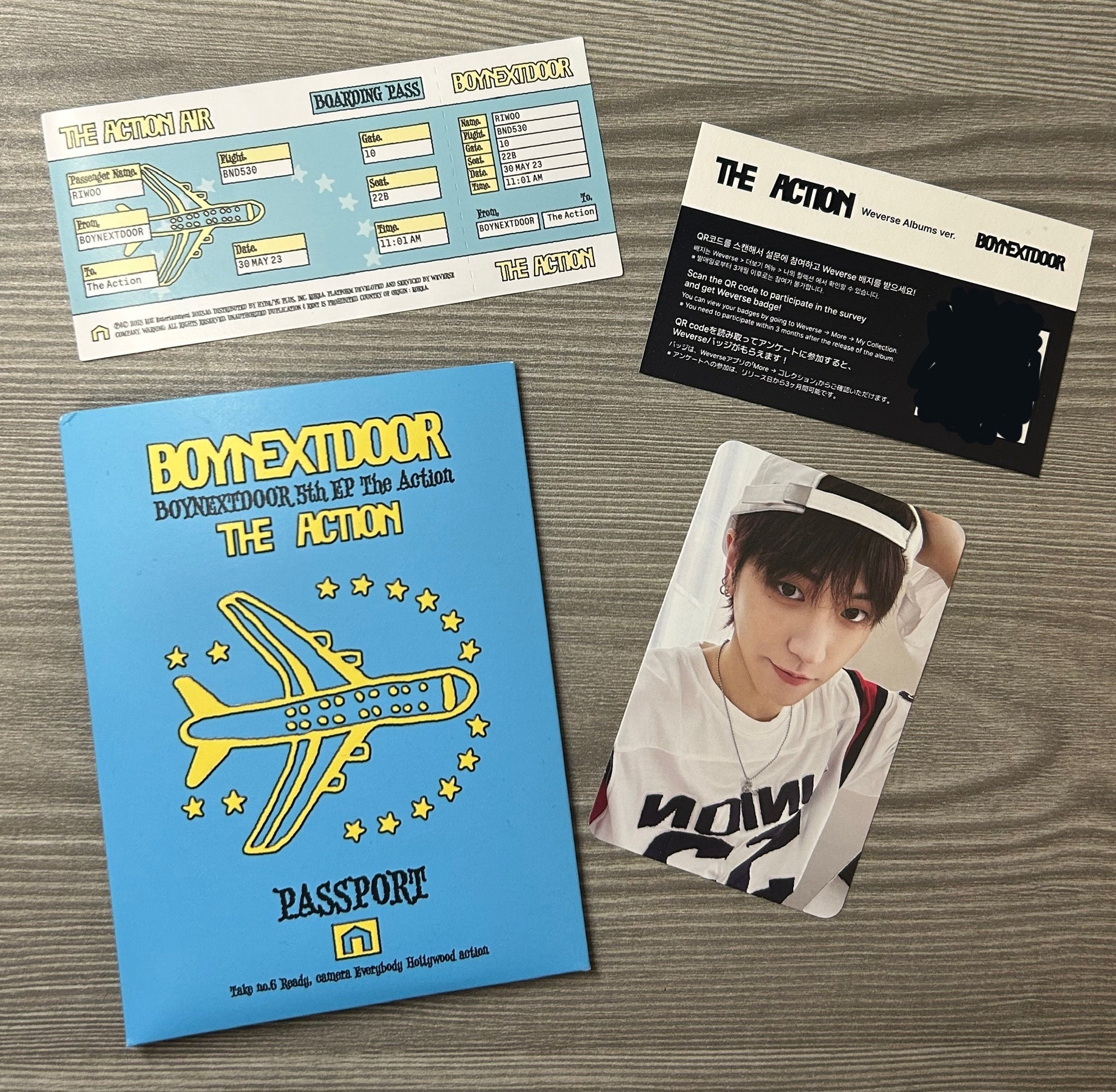 Riwoo the action 電子專