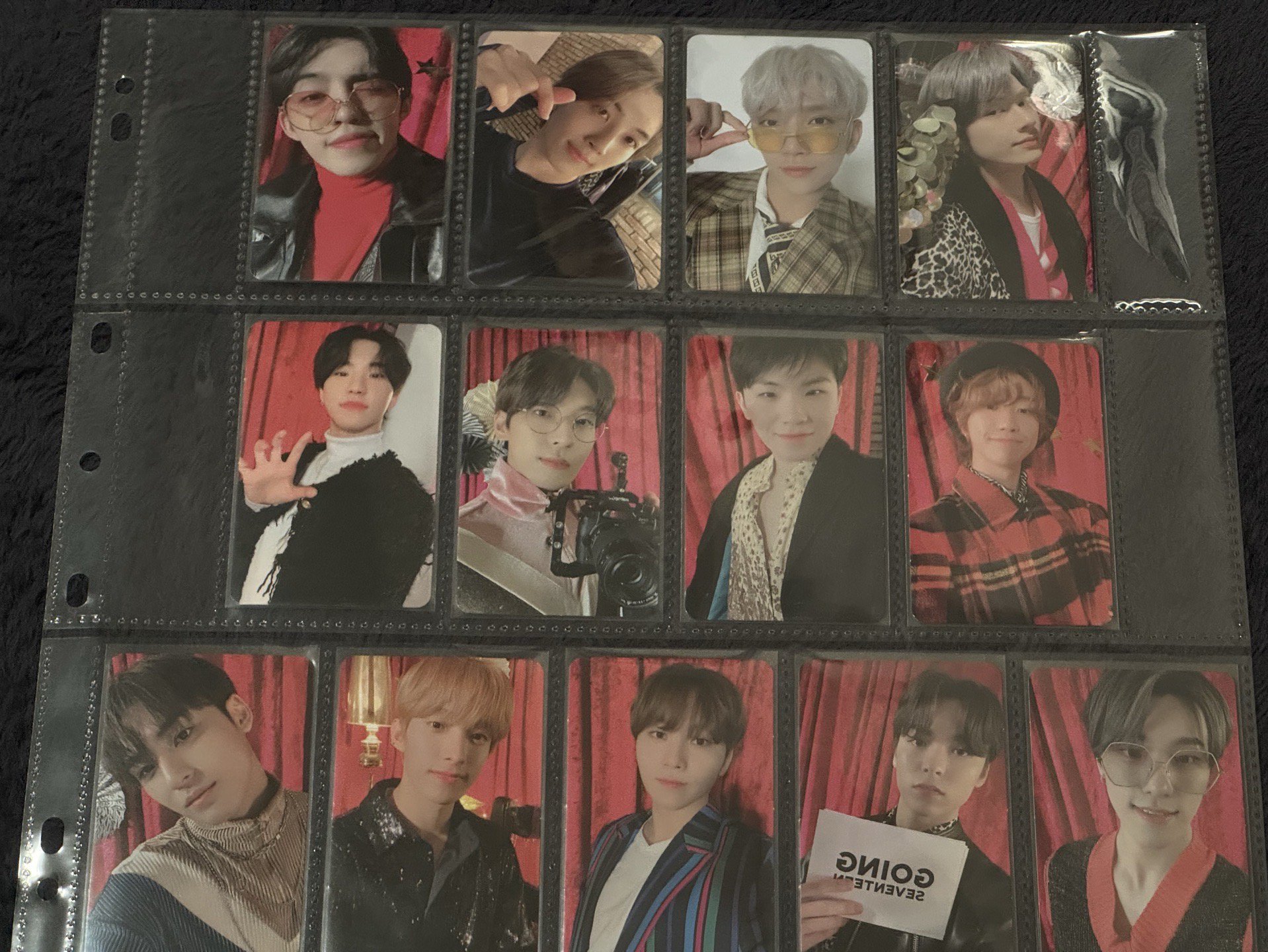 GOING 1.0 雜誌小卡 黑版 一套